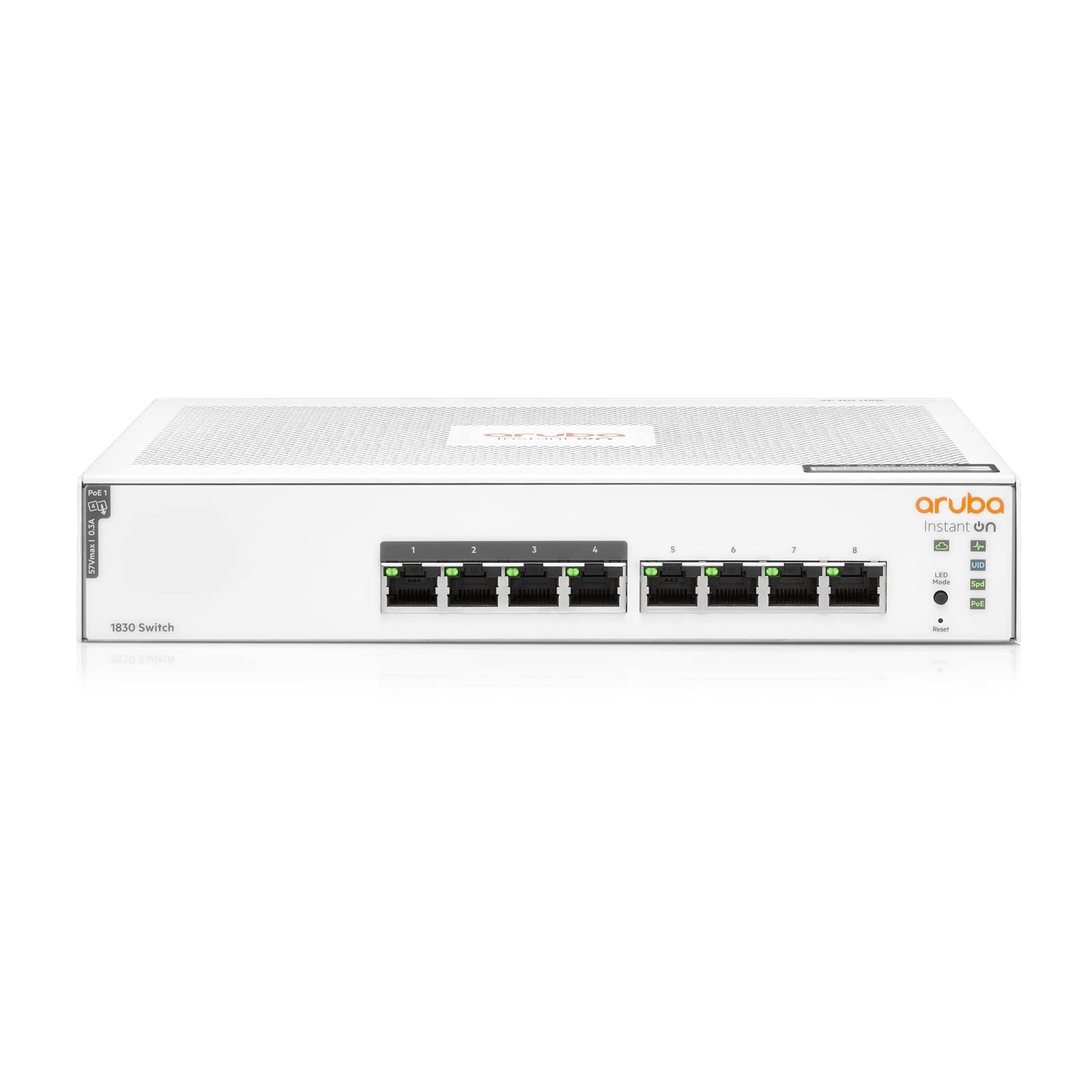 HPE Networking Instant On 1830 8G 4p Class4 PoE 65W Switch (JL811A#ABA)