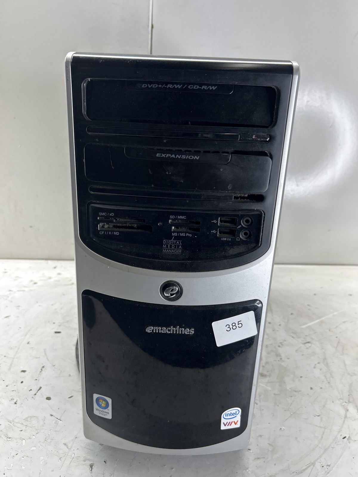 eMachines T5224 Intel Pentium D 2.80GHz 1GB NO HDD