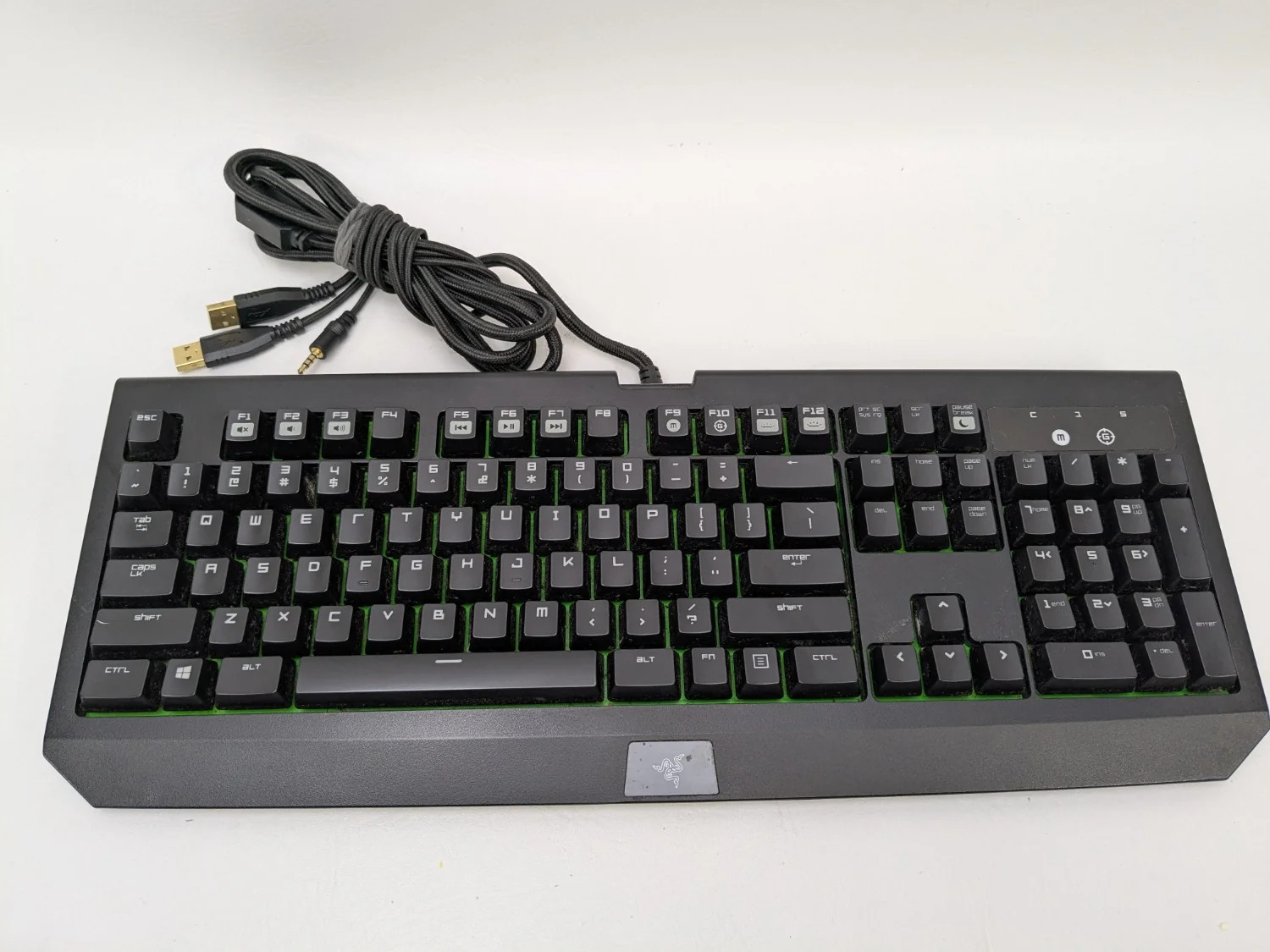 Razer BlackWidow RZ03-0170 Wired Keyboard Black