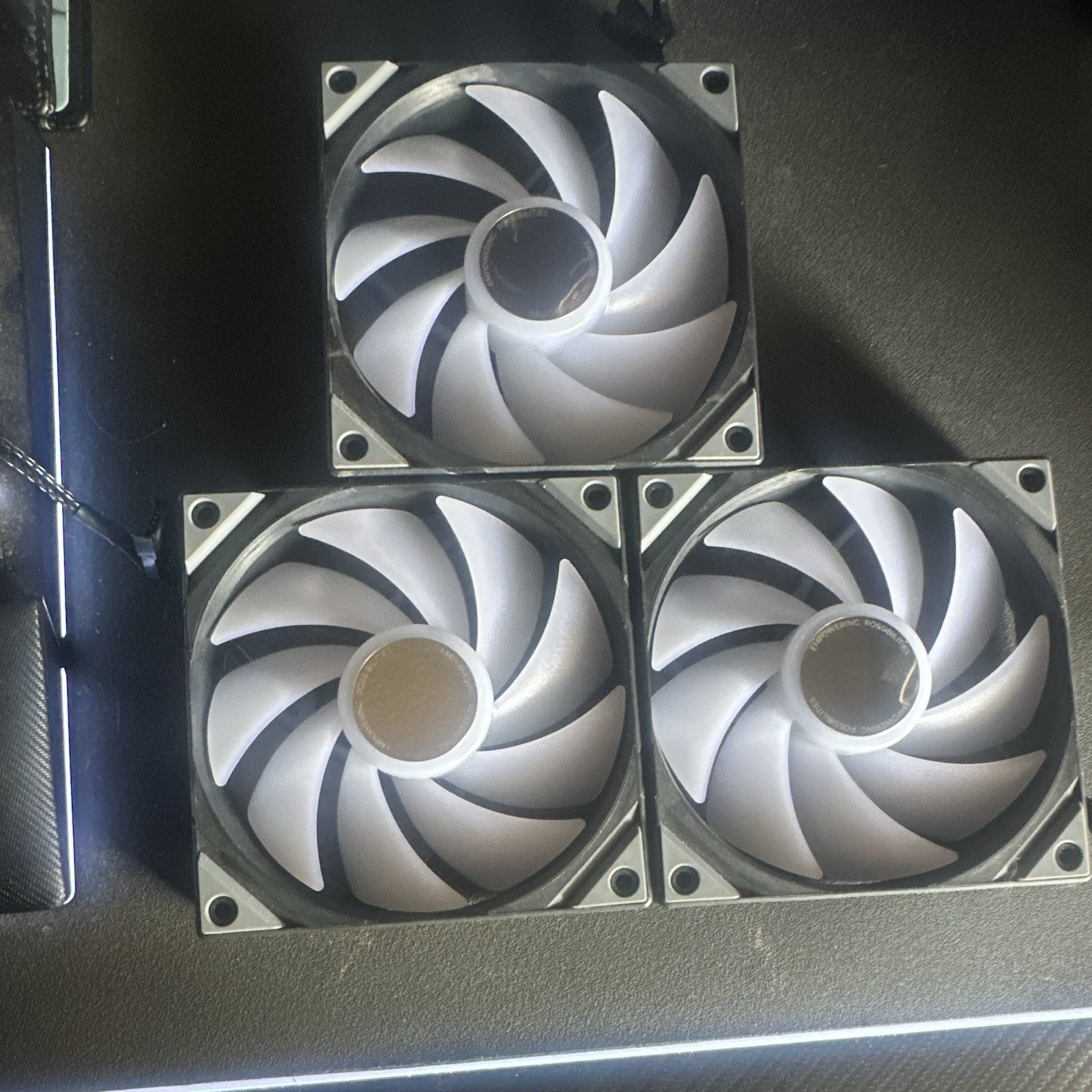 TRYX ROTA 120 ARGB 120mm PWM 4-Pin Hydraulic Bearing Case Fans 3-Pack
