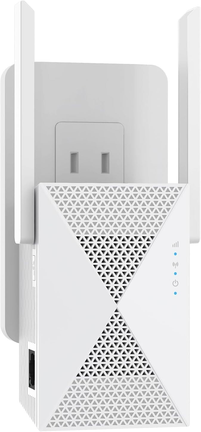2025 Fastest Wifi Extender Signal Booster - Coverage up to 9999 Sq. Ft, Easy Set