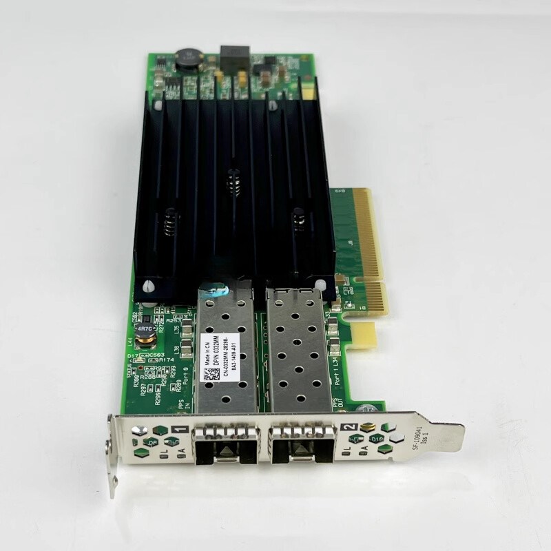 NEW DELL SOLARFLARE SFN8522 10G LOW PROFILE DUAL PORT LAN CARD 332MM 0332MM