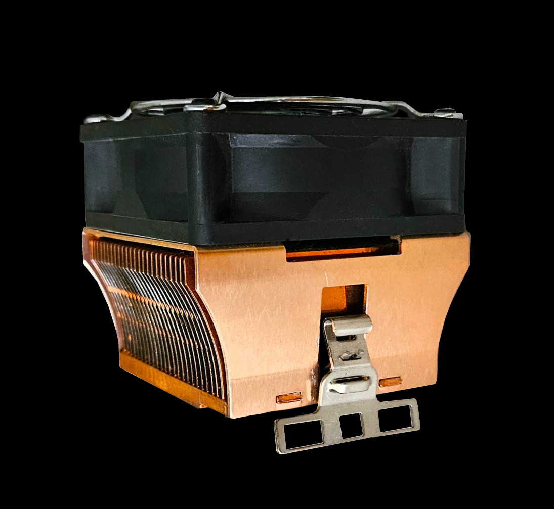 Manhattan 100% *PURE COPPER* CPU Heatsink Fan AMD 3-Pin K7 Socket A 462 *TESTED*