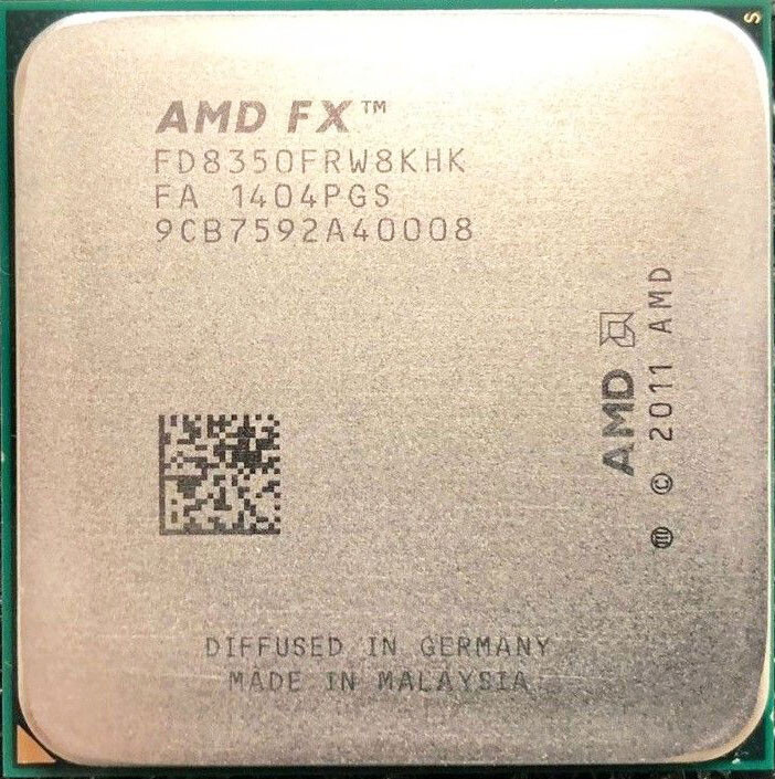 AMD FX-8350 4.0 GHz EIGHT-CORE PROCESSOR, FD8350FRW8KHK, AM3+