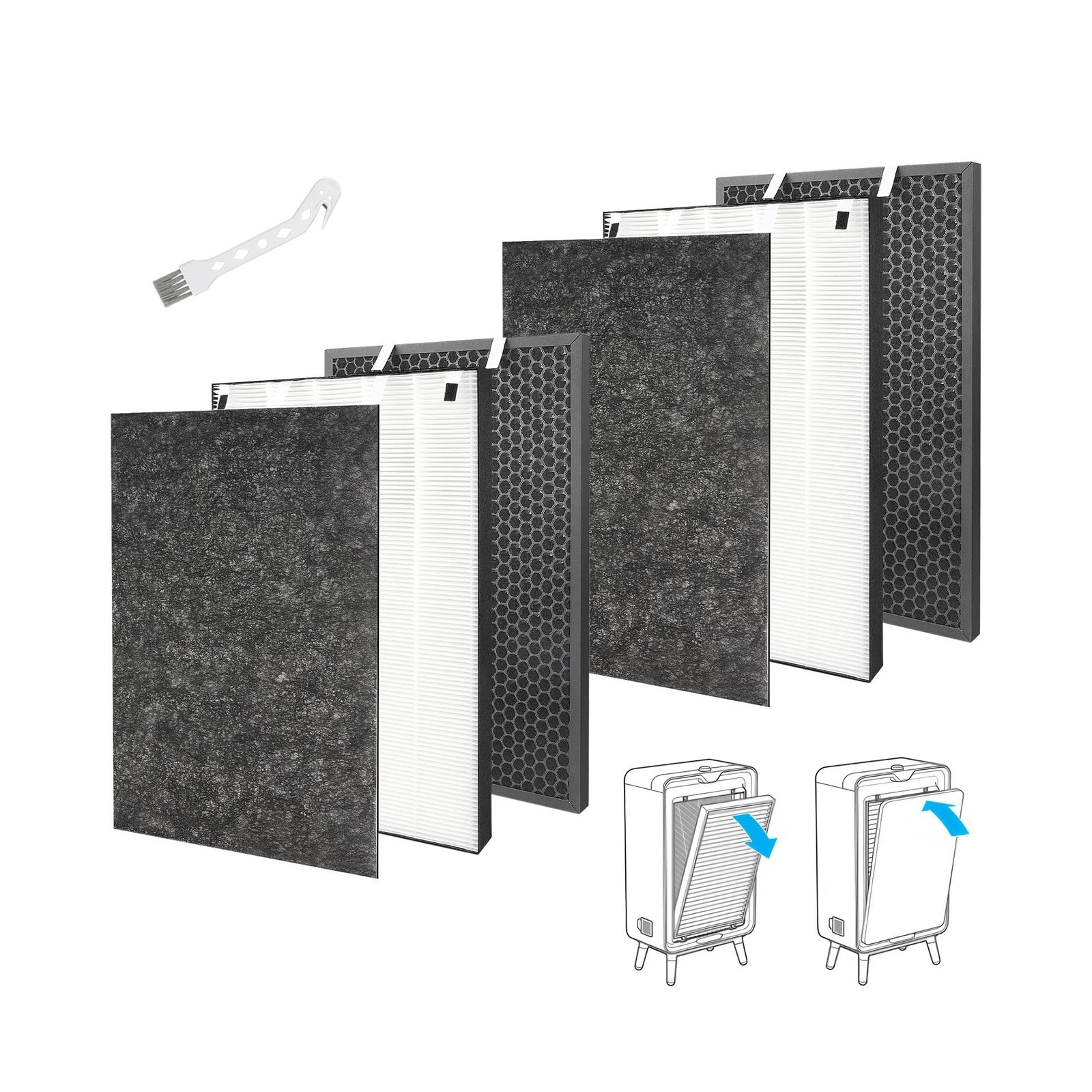 2 Set Air220 Air320 Filter Replacement Compatible with Bissell ... FAST USA SHIP