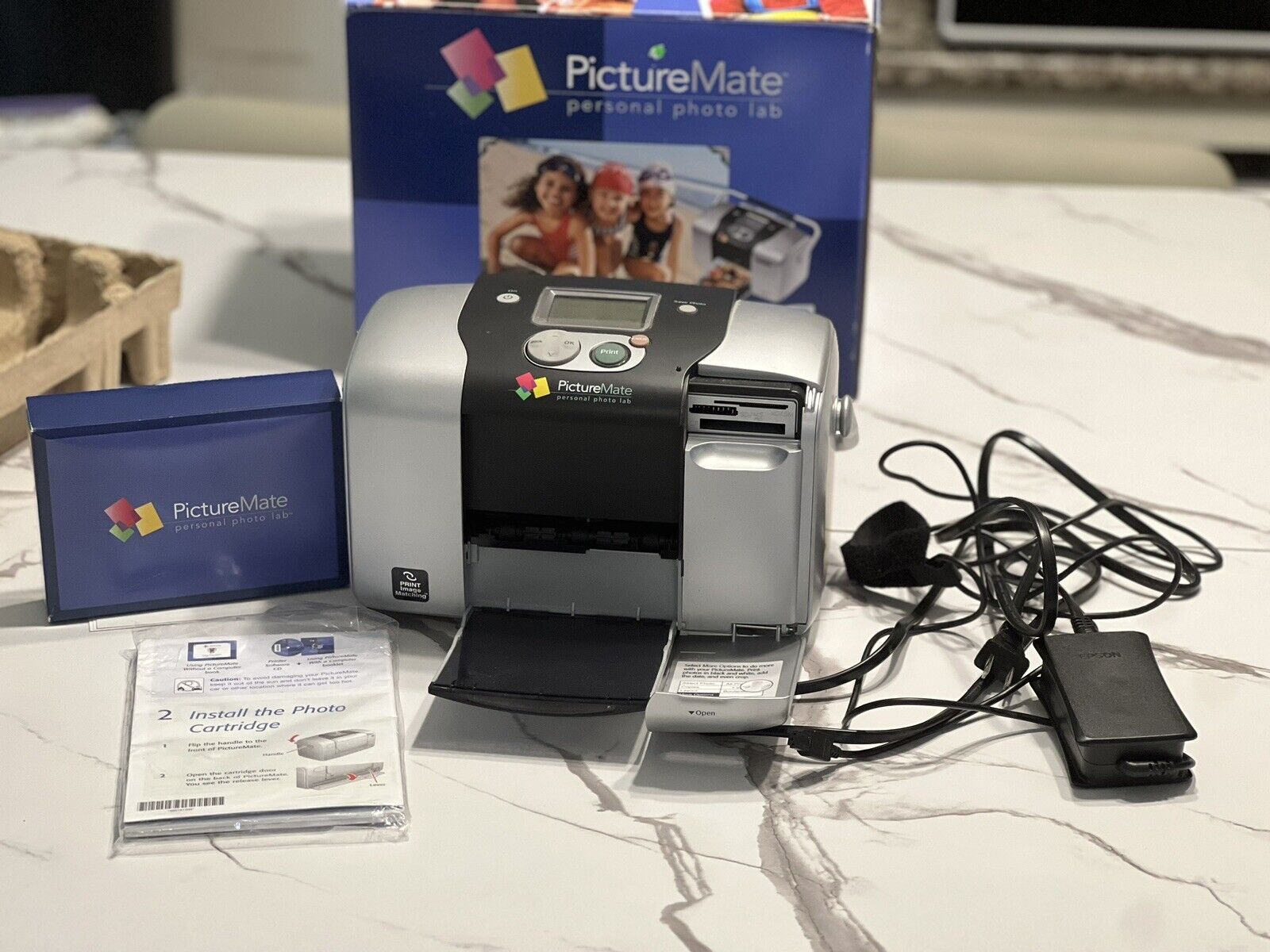 Epson PictureMate Express Edition Personal Photo Lab Printer Model NEW