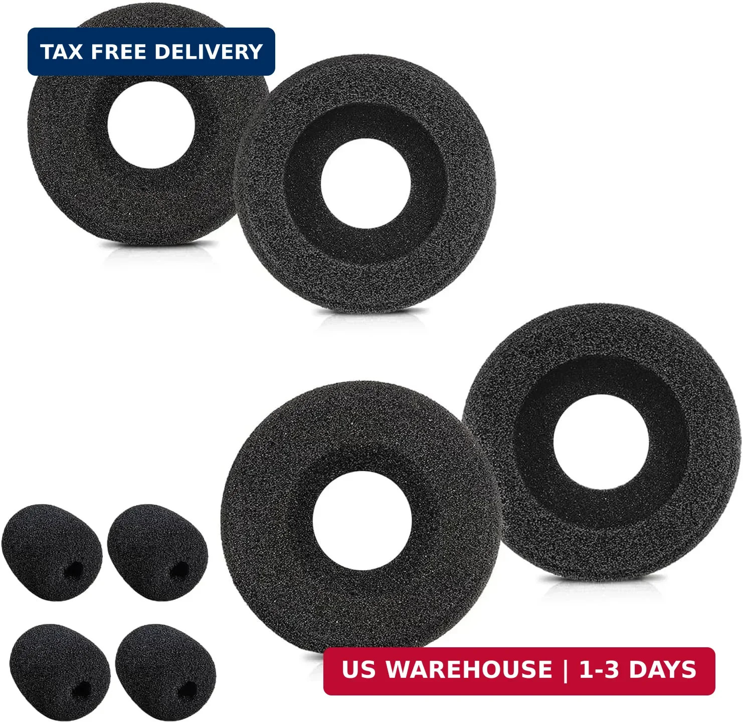 Replacement Earpads for BlueParrott B250-XT Plus B250-XTS B250XT B250 B150
