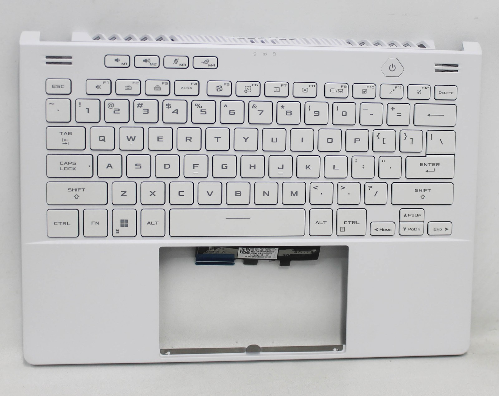 90NR09U1-R31US1 ASUS GA402RK/RJ Palmrest Keyboard US Backlit 1-Zone Grade A