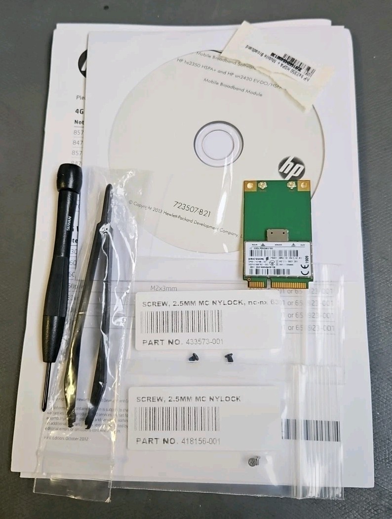 Original HP HS2350 UMTS HSPA+ Mobile WWAN Broadband New H4X00AA (710788-001)
