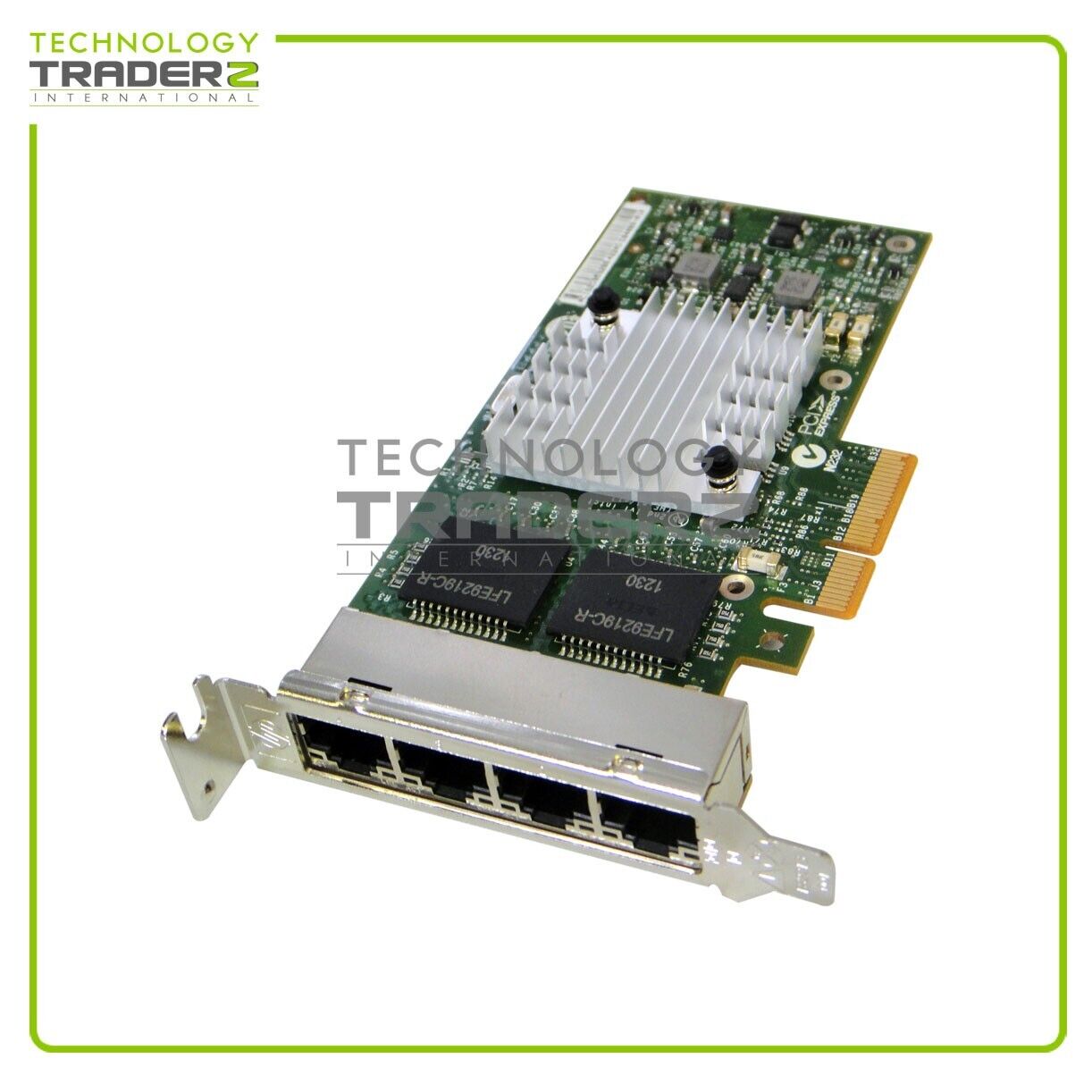 593722-B21 HP NC365T 4-Ports RJ-45 1Gb Ethernet PCI-E Network Adapter 593743-001