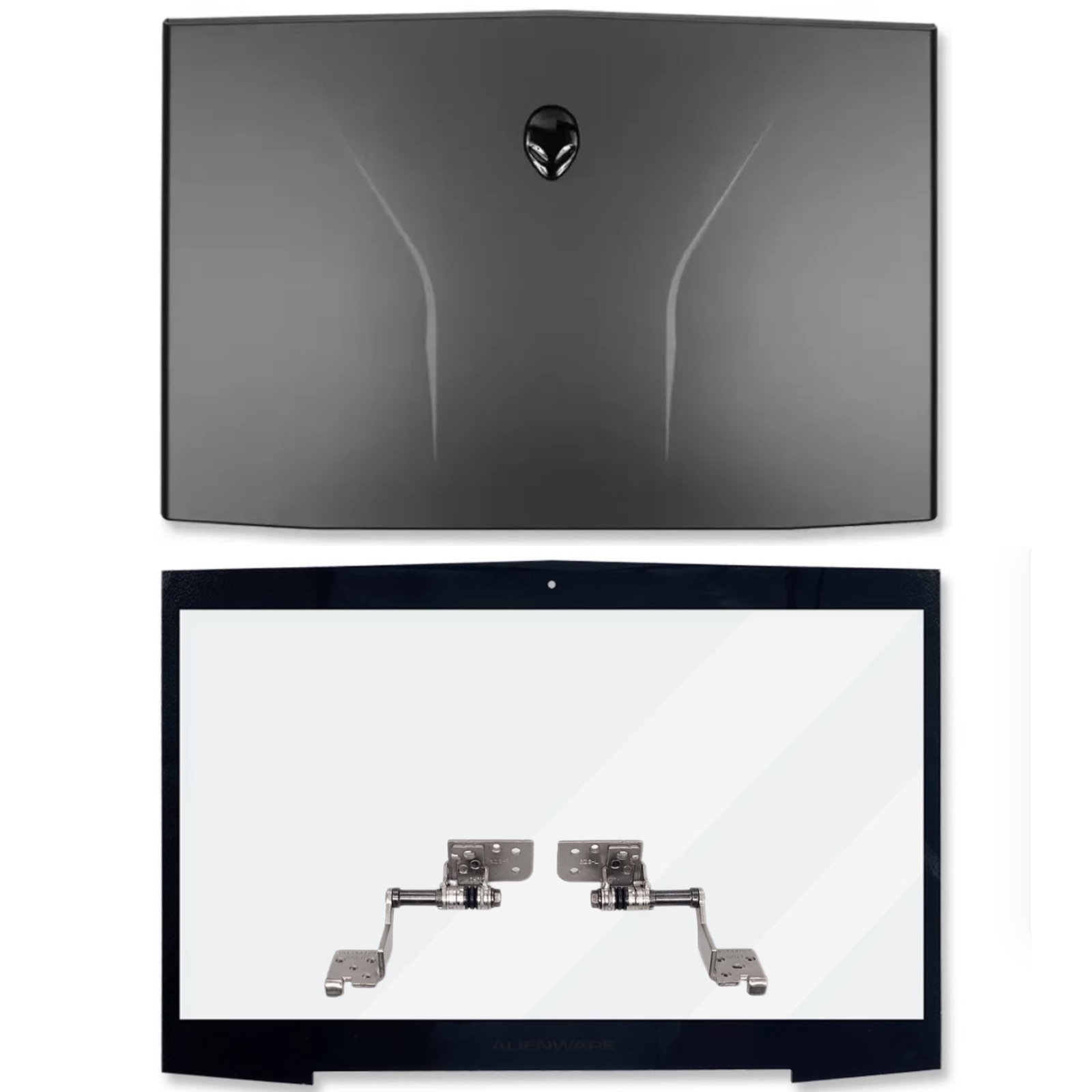 New DELL ALIENWARE M17X R3 R4 LCD Back Cover//Front Bezel/Hinges 02NH6T 2NH6T