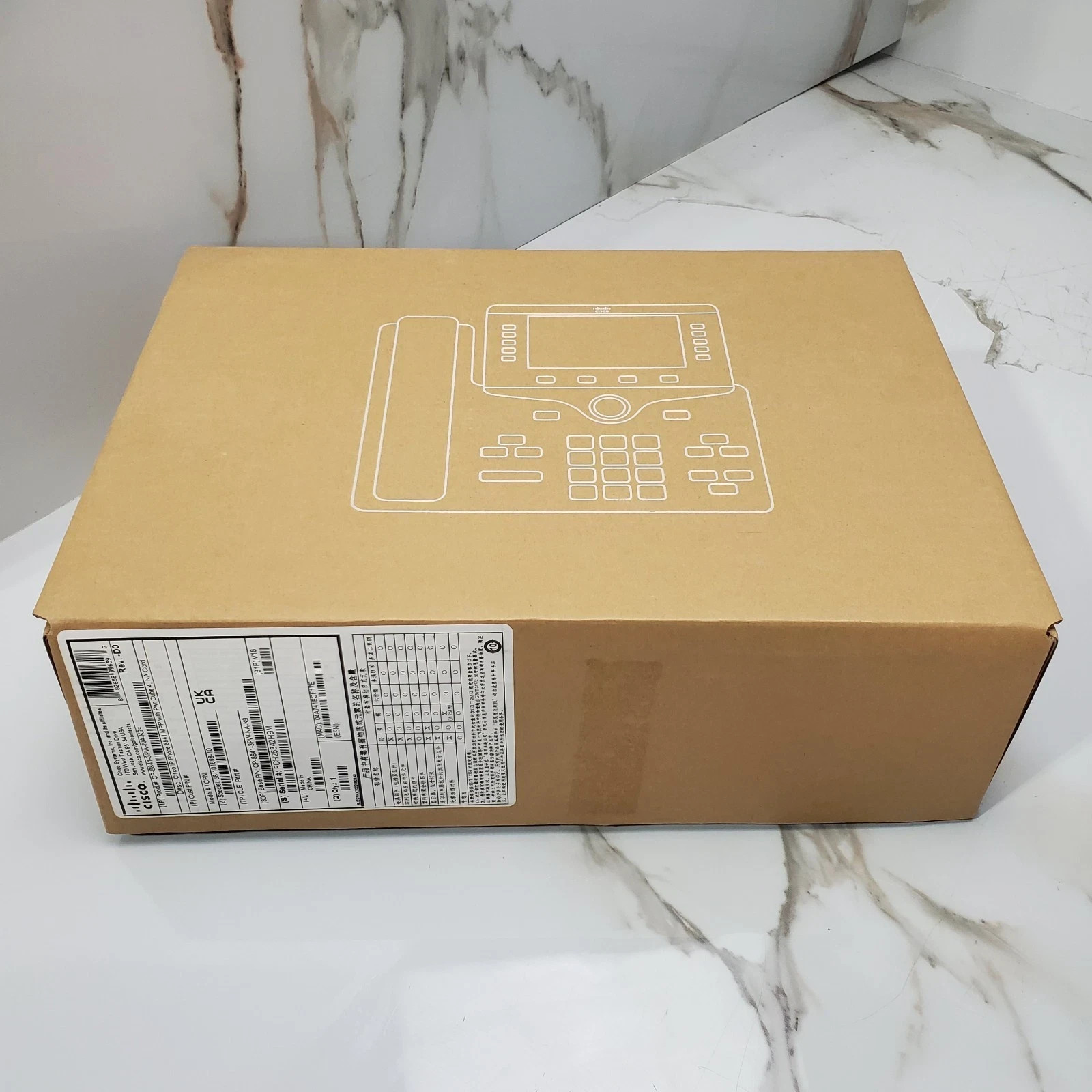 *NEW* Cisco 8841 VOIP IP Phone Model CP-8841-K9/ CP-8841-3PW-NA-K9
