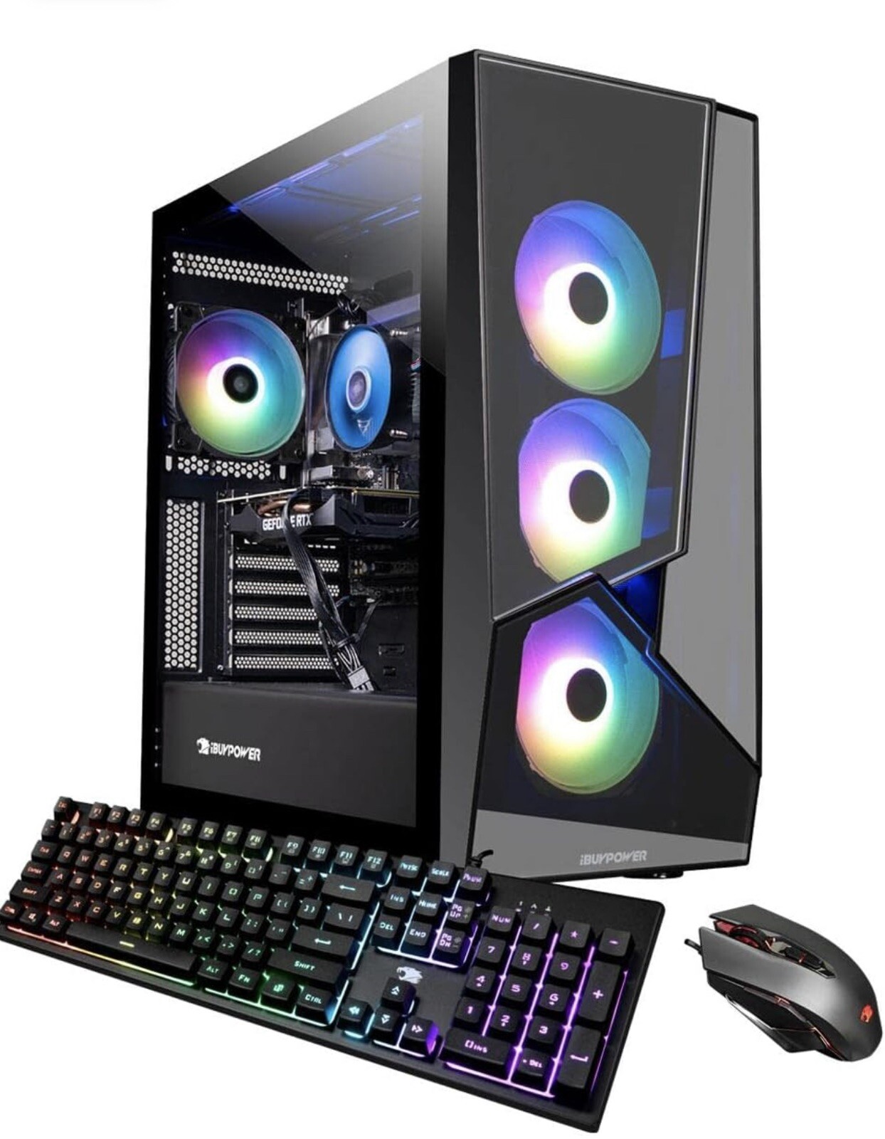 iBUYPOWER Slate MR (480GB SSD, Intel Core i7-11700F, 2.50GHz, 16GB) Desktop -...