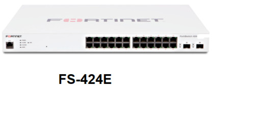 Fortinet FortiSwitch FS-424E Layer 2/3 FortiGate Network switch 24xGE ports SFP+