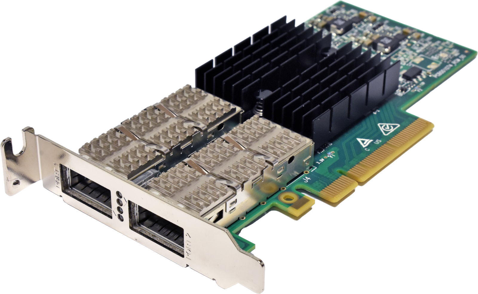IBM 00D9552 Mellanox CX354A Dual Port 40G PCIe x8 InfiniBand Network Adapter LP