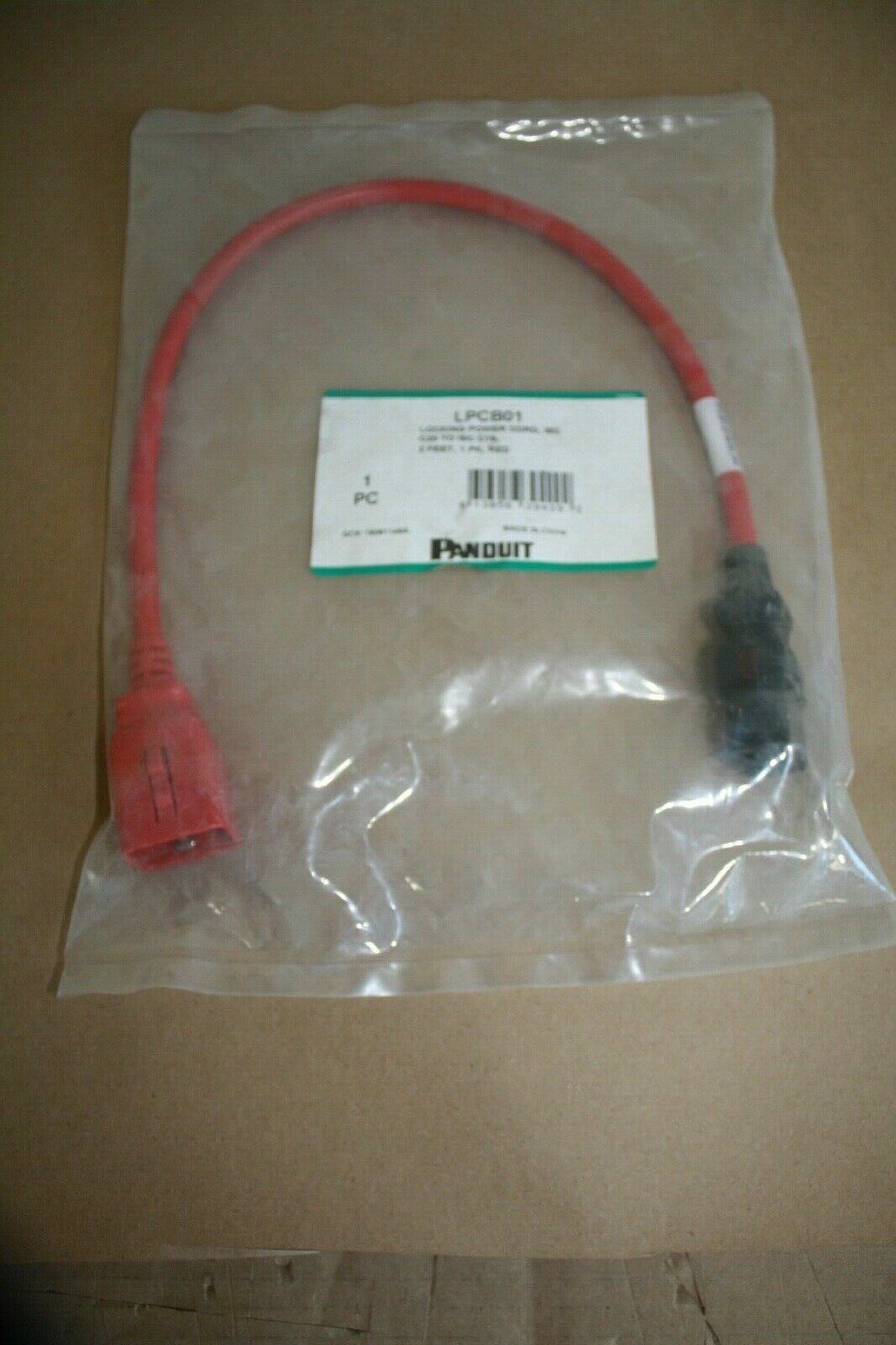 PANDUIT LPCB01 LOCKING POWER CORD