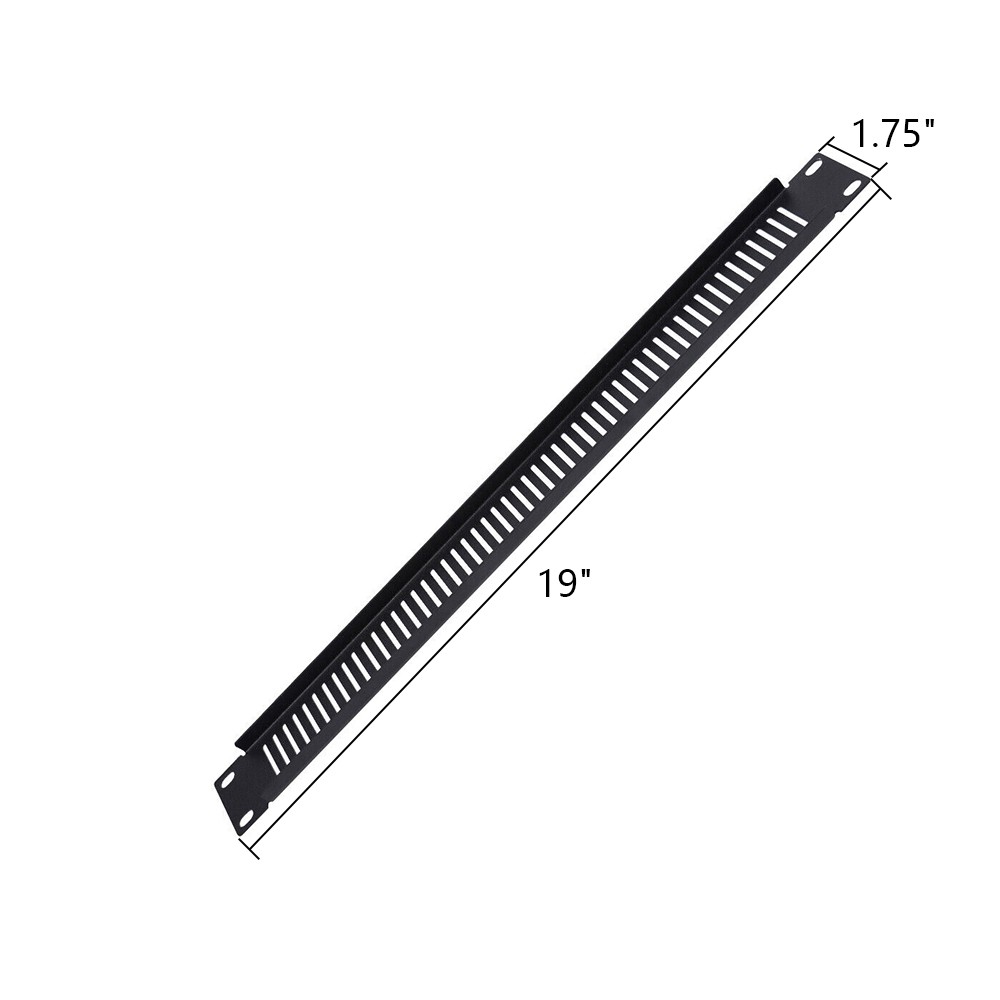 Metal Blank Rack Mount Panel Spacer 1U 2U 3U 4U Vented for 19" Server Cabinet