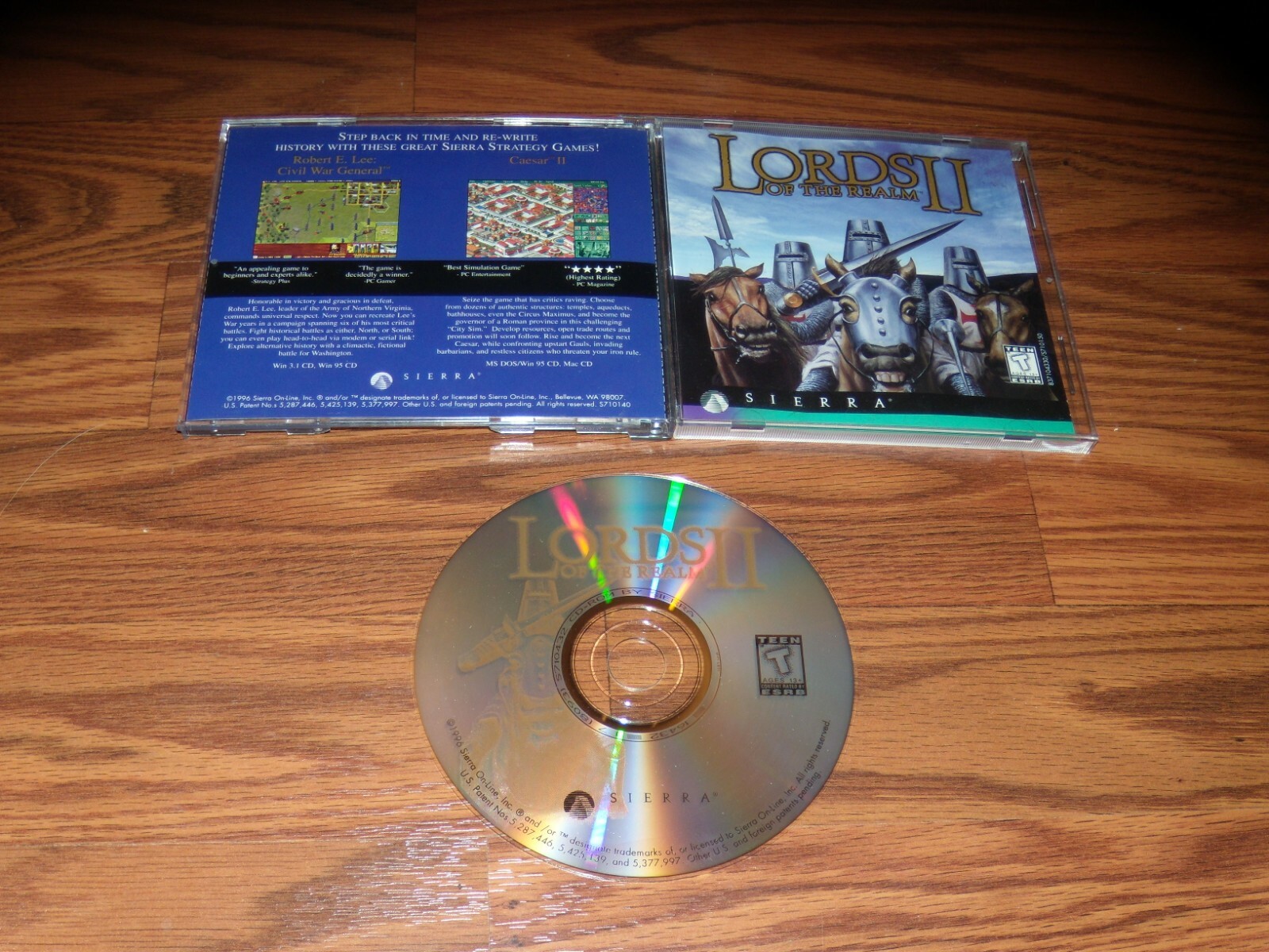 Lords of the Realm II (PC, 1996) CD-ROM Game
