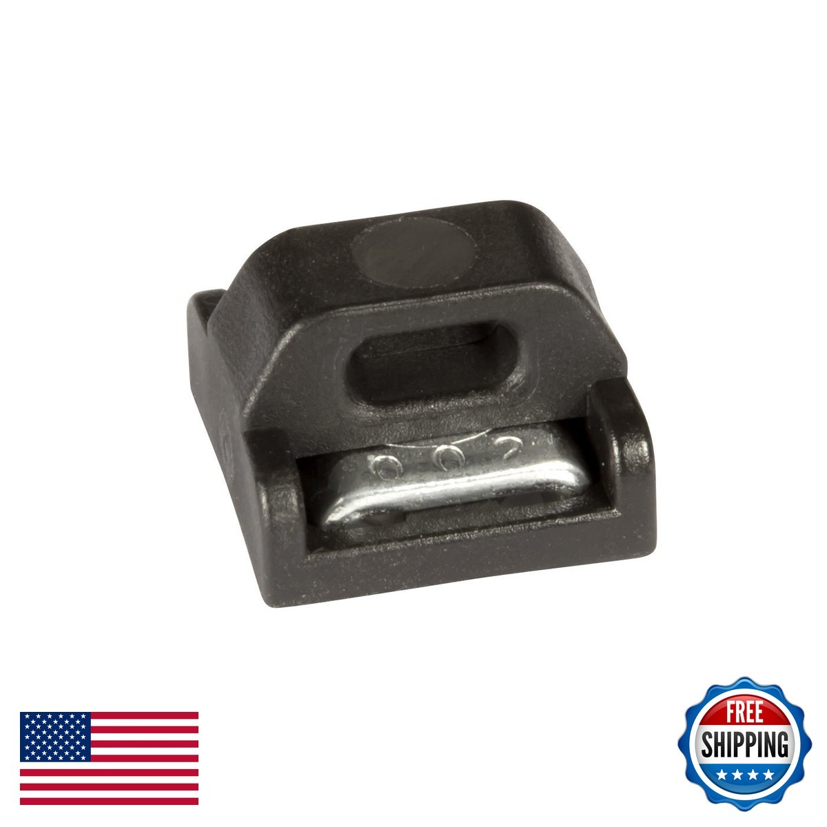 Mag Daddy Mini Magnetic Cable Tie Mount Black 5lbs Pull Strength 100 Pack