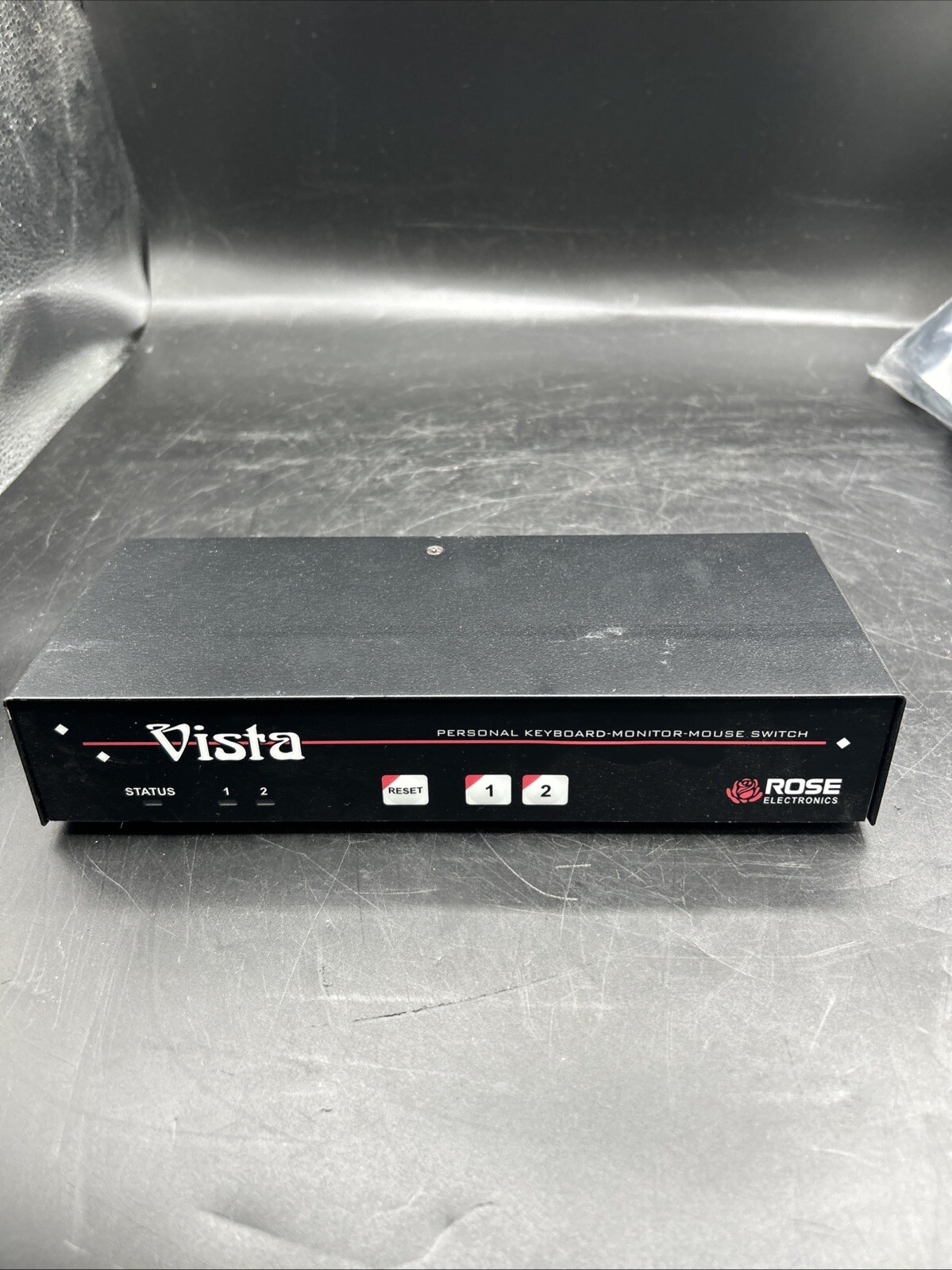 Rose Electronics Vista KVM-2UPH Personal Keyboard-Monitor-Mouse Switch See Pics