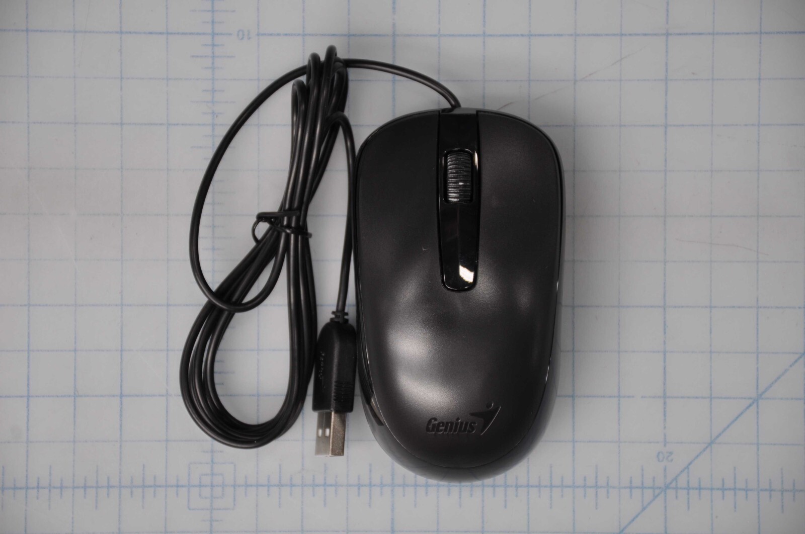 New GENIUS Usb Black G5 Classic Wired Optical Mouse DX-120