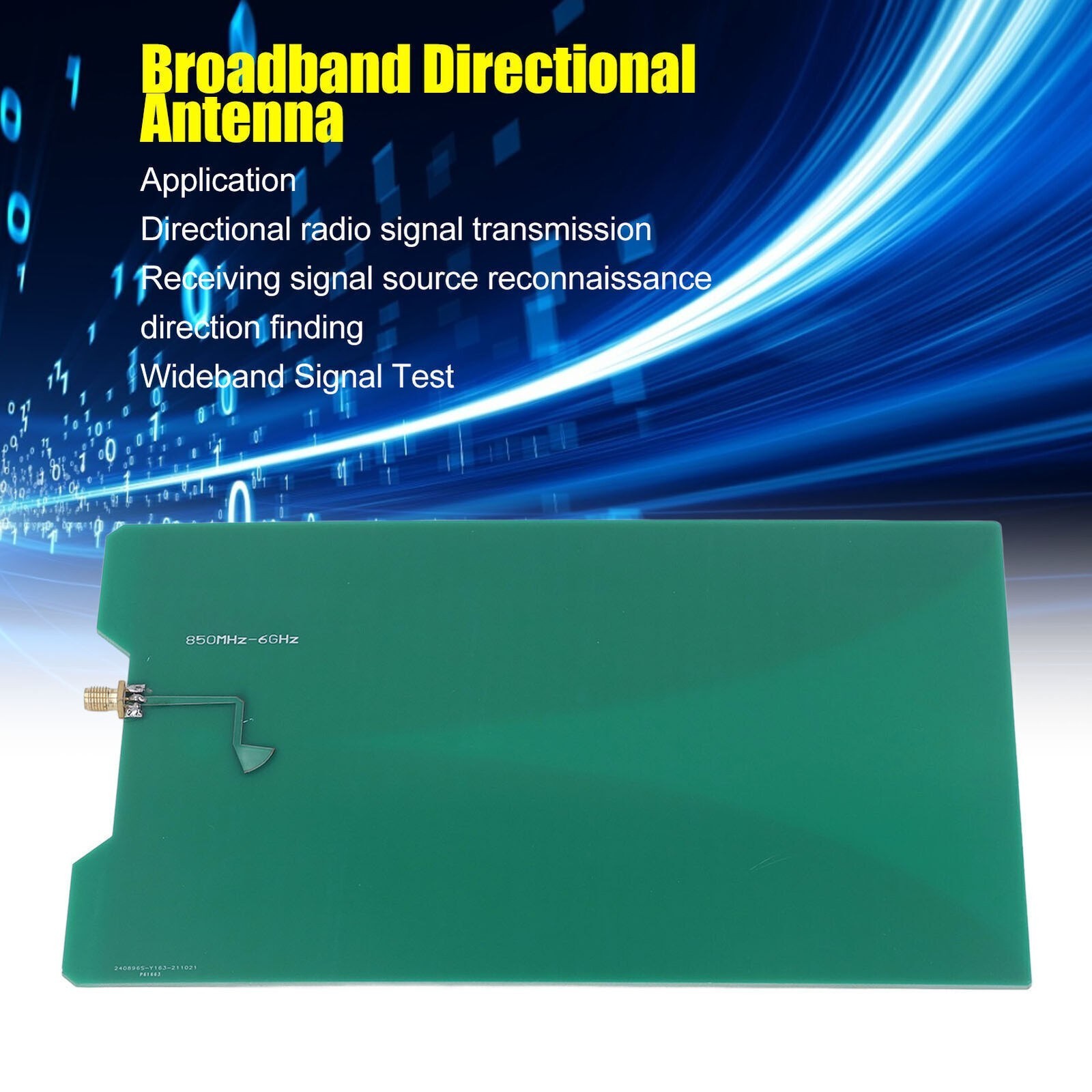 R103C Broadband Directional Antenna PCB Board 850MHz to 6GHz Frequency 7dbi 5.8G