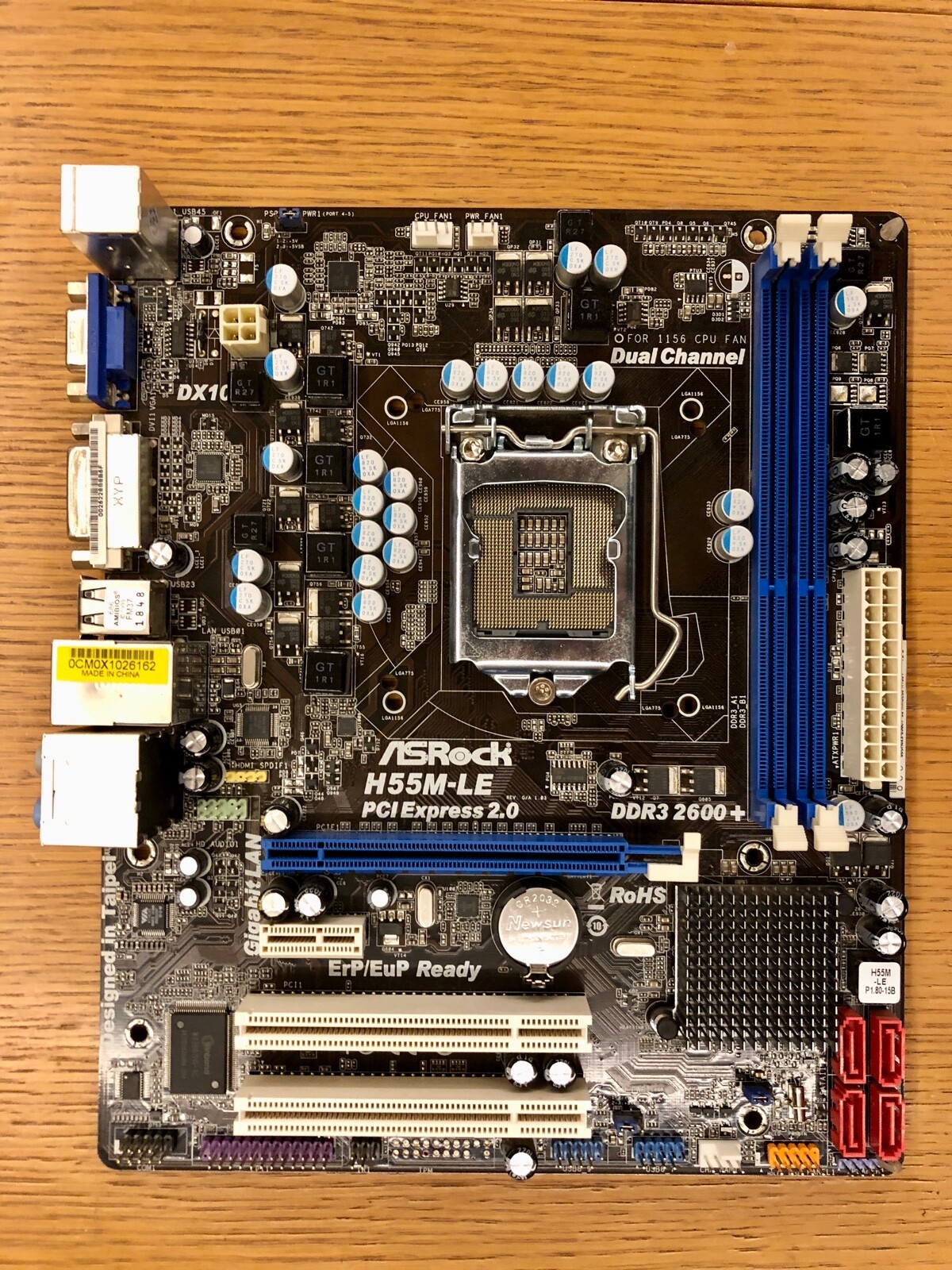 ASRock H55M-LE Intel H55 Mainboard Micro ATX Sockel 1156