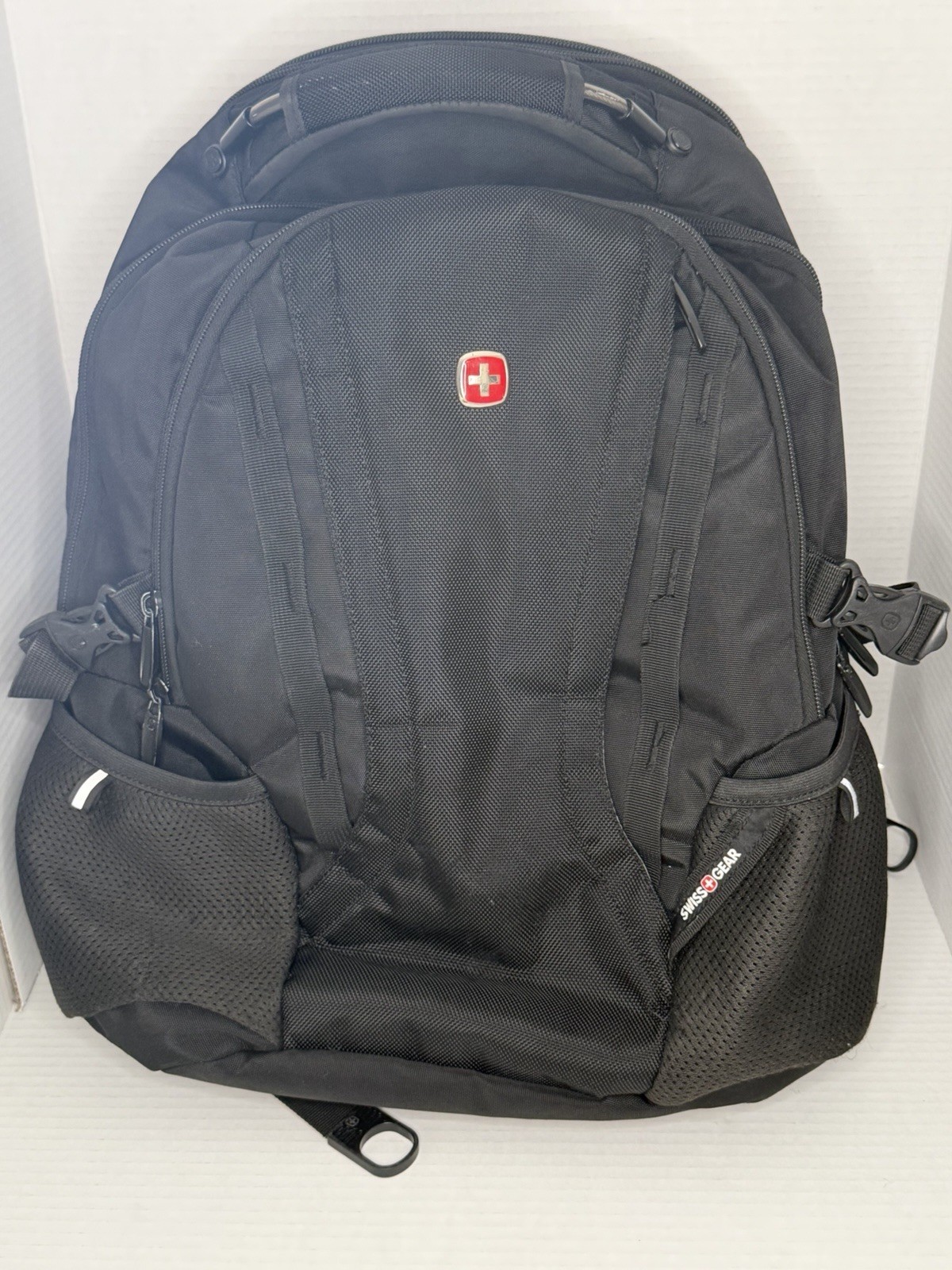 SwissGear SA3760 ScanSmart TSA Laptop Backpack Black 16" Travel Bag