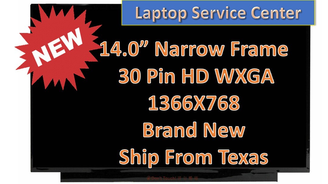 HP 14-DQ1059WM 1A1L1UA 14-DQ1088WM 15J22UA 14" WXGA HD laptop LED LCD screen New