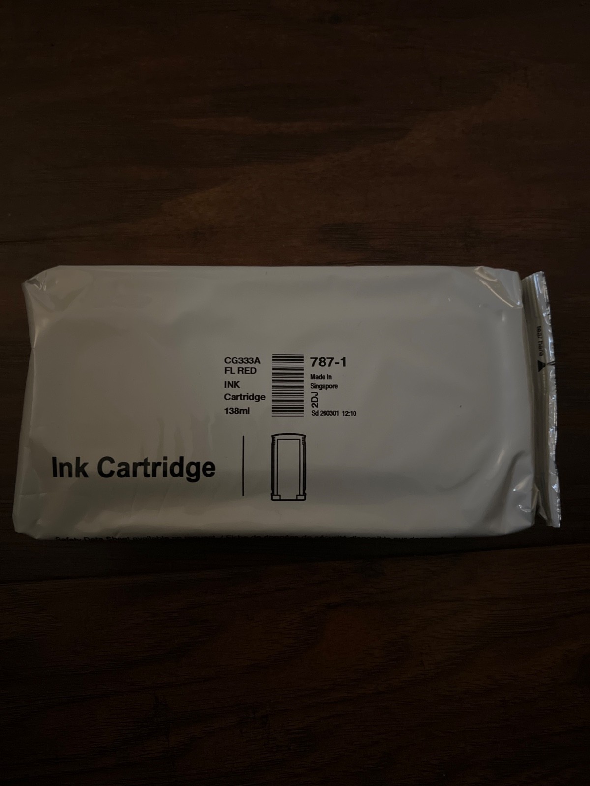 fl red ink cartridge 138ml 787-1
