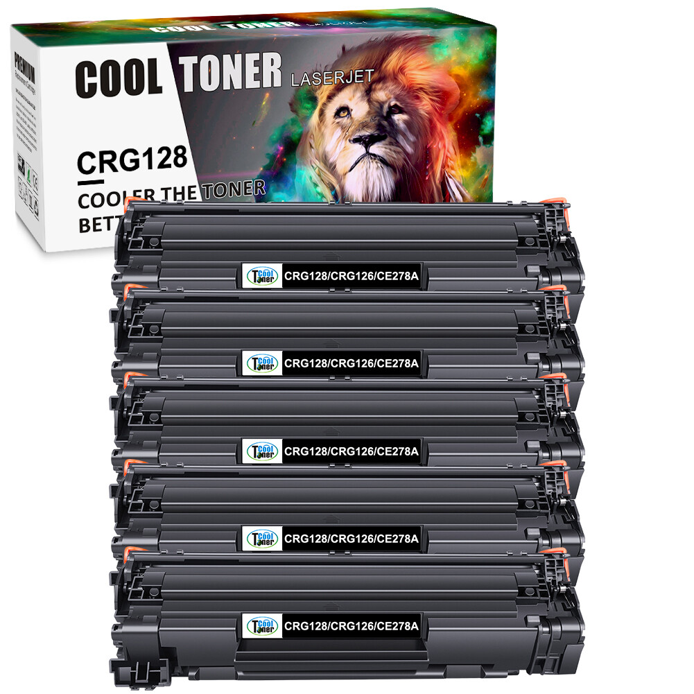 Black Toner Cartridge For Canon 128 Imageclass D530 D550 LBP6200d LBP6200dw LOT