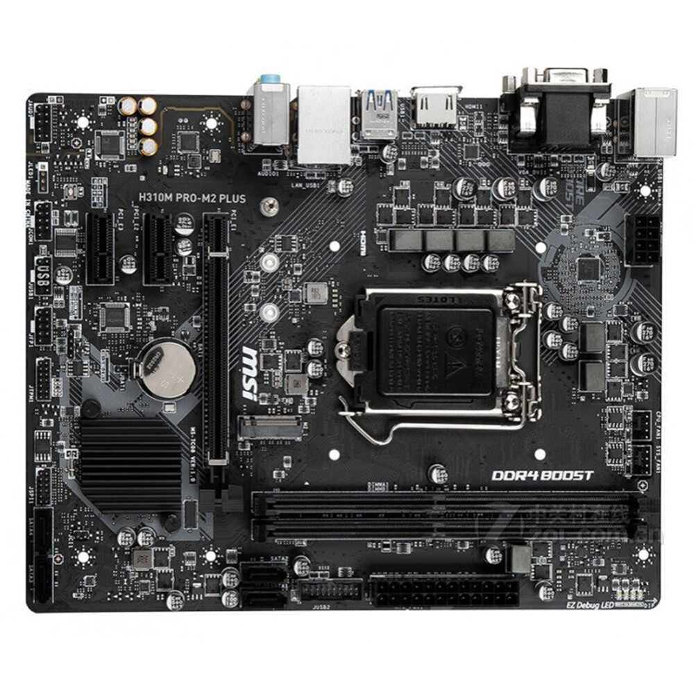 For MSI H310M PRO-M2 PLUS Motherboard LGA 1151 VGA+DVI+ Micro ATX Mainboard