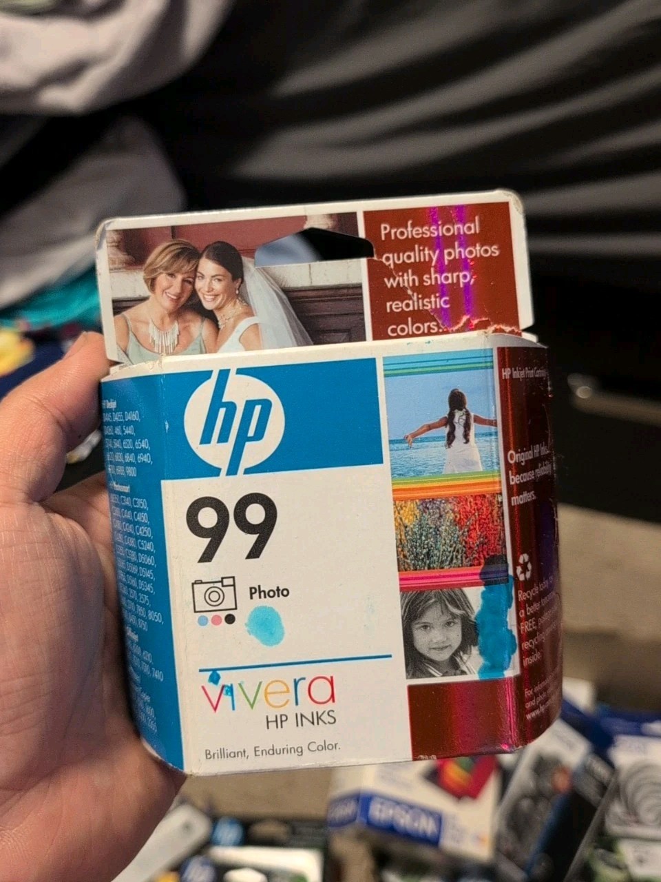 Genuine HP 99 Photo Vivera Ink Cartridge - Expired