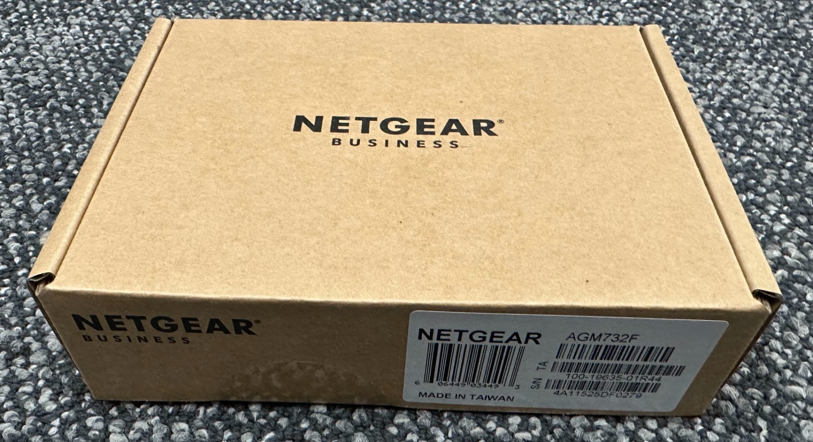 Netgear ProSafe AGM732F 1000BASE-LX SFP 1310nm GBIC Module NEW SEALED