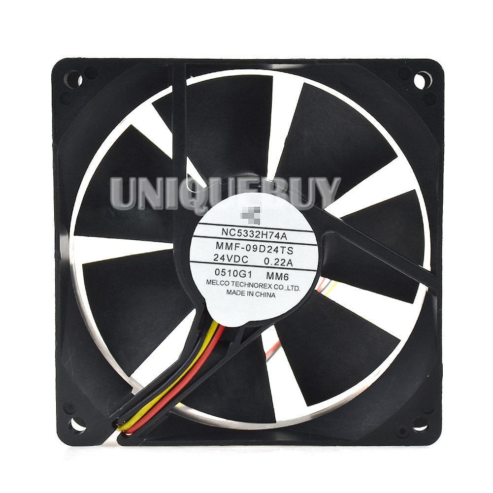 NC5332H74A MMF-09D24TS-MM6 Cooling Fan for Mitsubishi 24V 0.22A 3pin 90*90*25mm