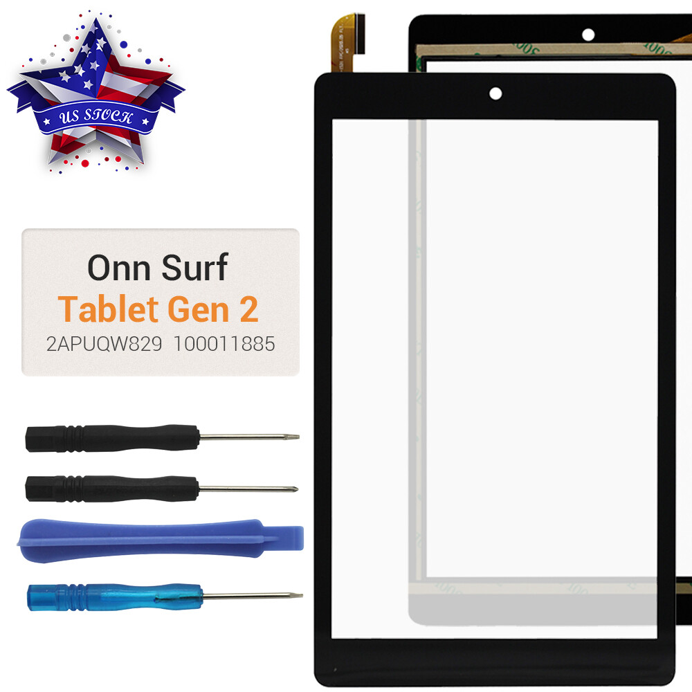 Touch Screen Digitizer Glass For Onn Surf  8" Tablet Gen 2 100011885 2APUQW829