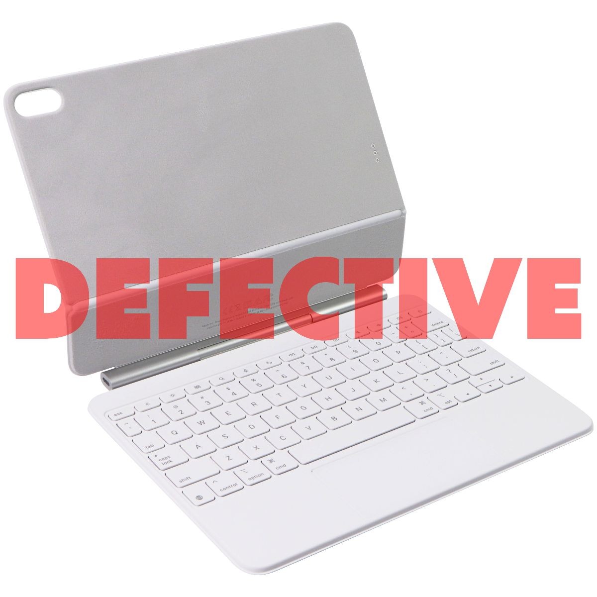 DEFECTIVE Apple Magic Keyboard for iPad Air 11-in M2/M3 & Air 4/5 Gen) - White