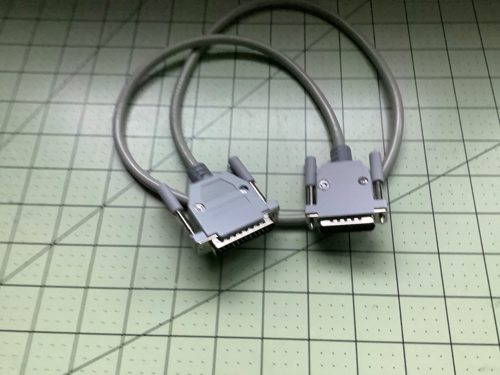 NEW Apple II/II+/IIe  DuoDisk Drive DB19 to DB25 Cable 3 Feet 
