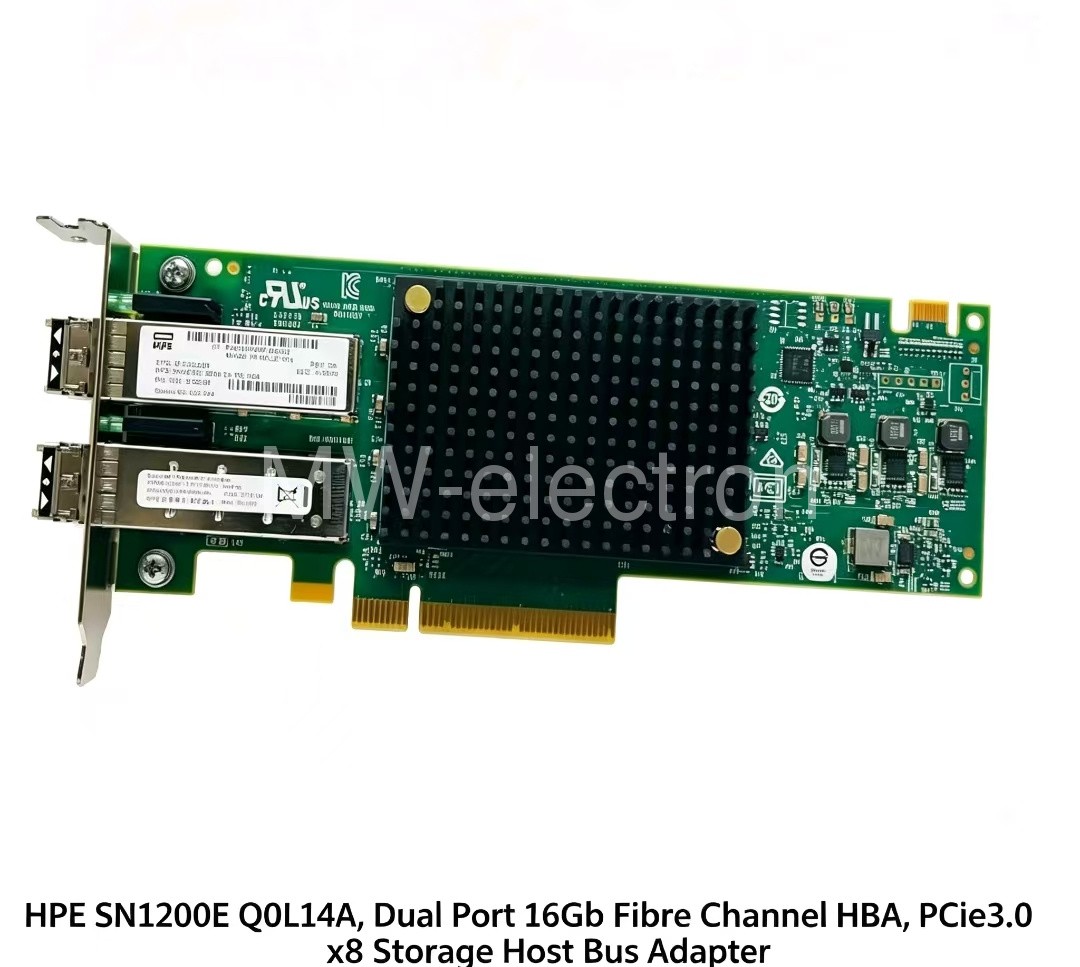 Q0L14A HPE STOREFABRIC SN1200E 16GB DUAL PORT HBA