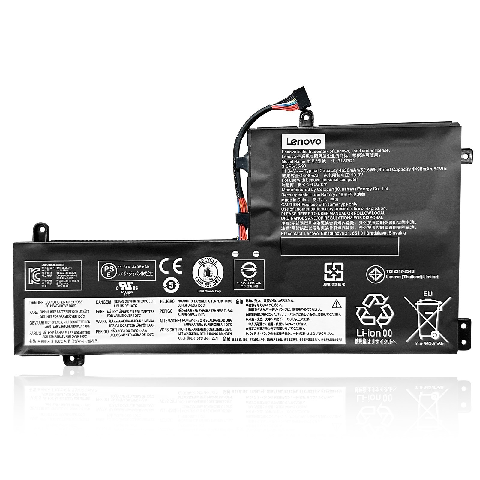 Genuine L17C3PG2 L17M3PG1 L17L3PG1 L17C3PG1 L17M3PG2 Battery FRLegion Y530 Y7000