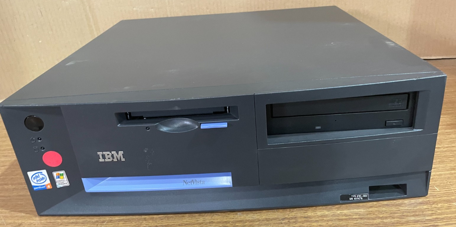 Vintage IBM NetVista Desktop Computer - Untested