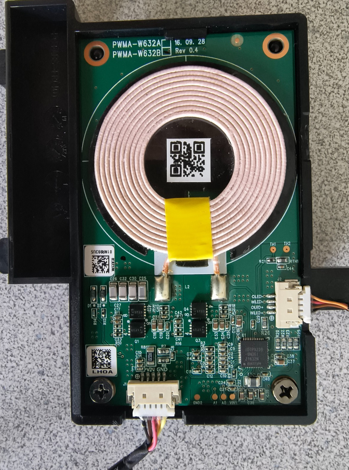 Genuine HP Envy 34-b100 curved AIO Wireless Charger Board p/n 6017B0855501