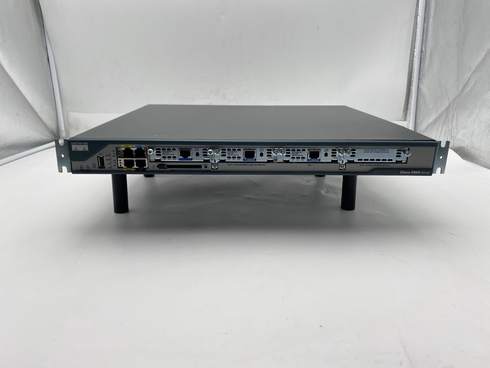 CISCO 2801 Ethernet Integrated Service Router Rack Mountable