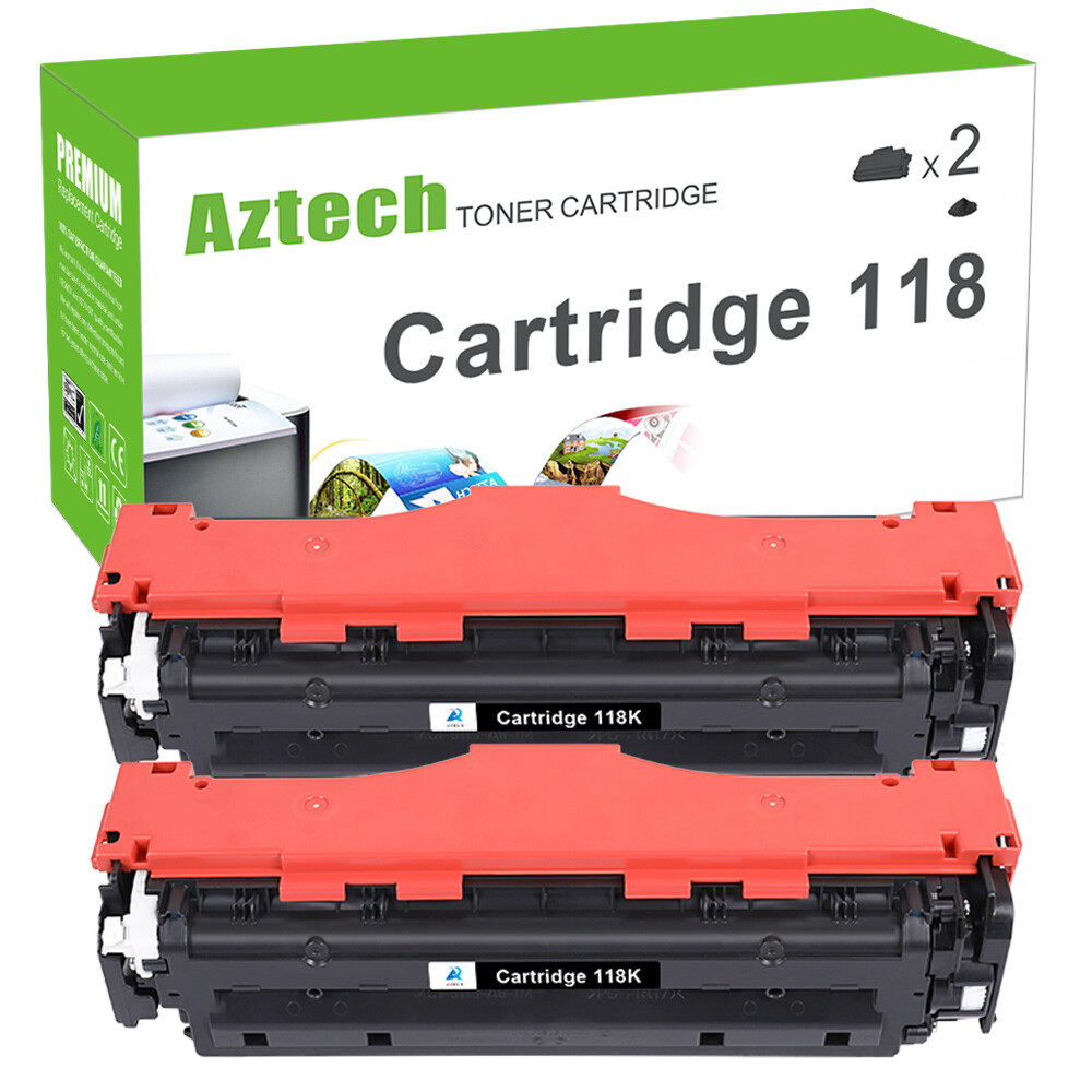 Color Toner Cartridge Fits Canon 118 ImageCLASS MF8380CDW MF8580CDW LBP7200CDN