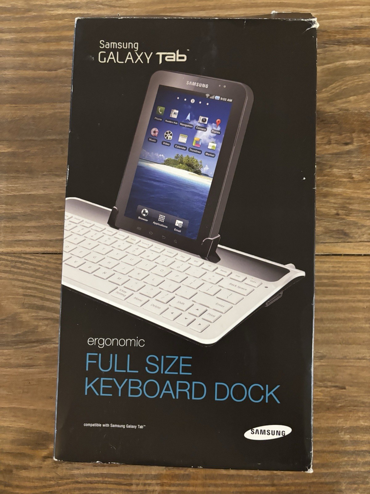 Samsung Galaxy Tab Ergonomic Full Size Keyboard Dock ECR-K10AWE