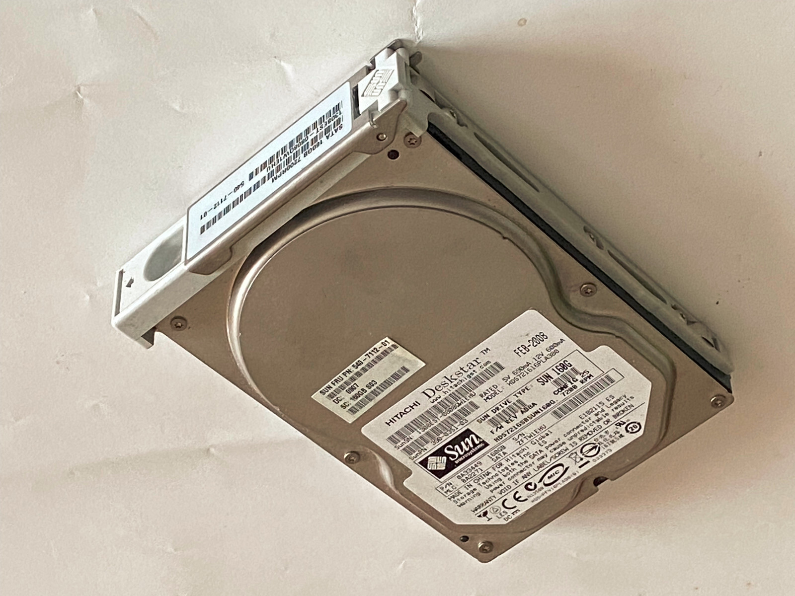 efi fiery hard disk / hard drive SUN HDD 540-7112-01 390-0351-03 0A33449