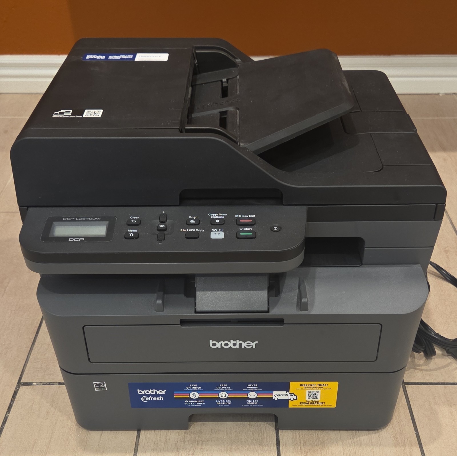 Brother DCP-L2640DW Laser B&W Wireless Duplex All-in-One Printer
