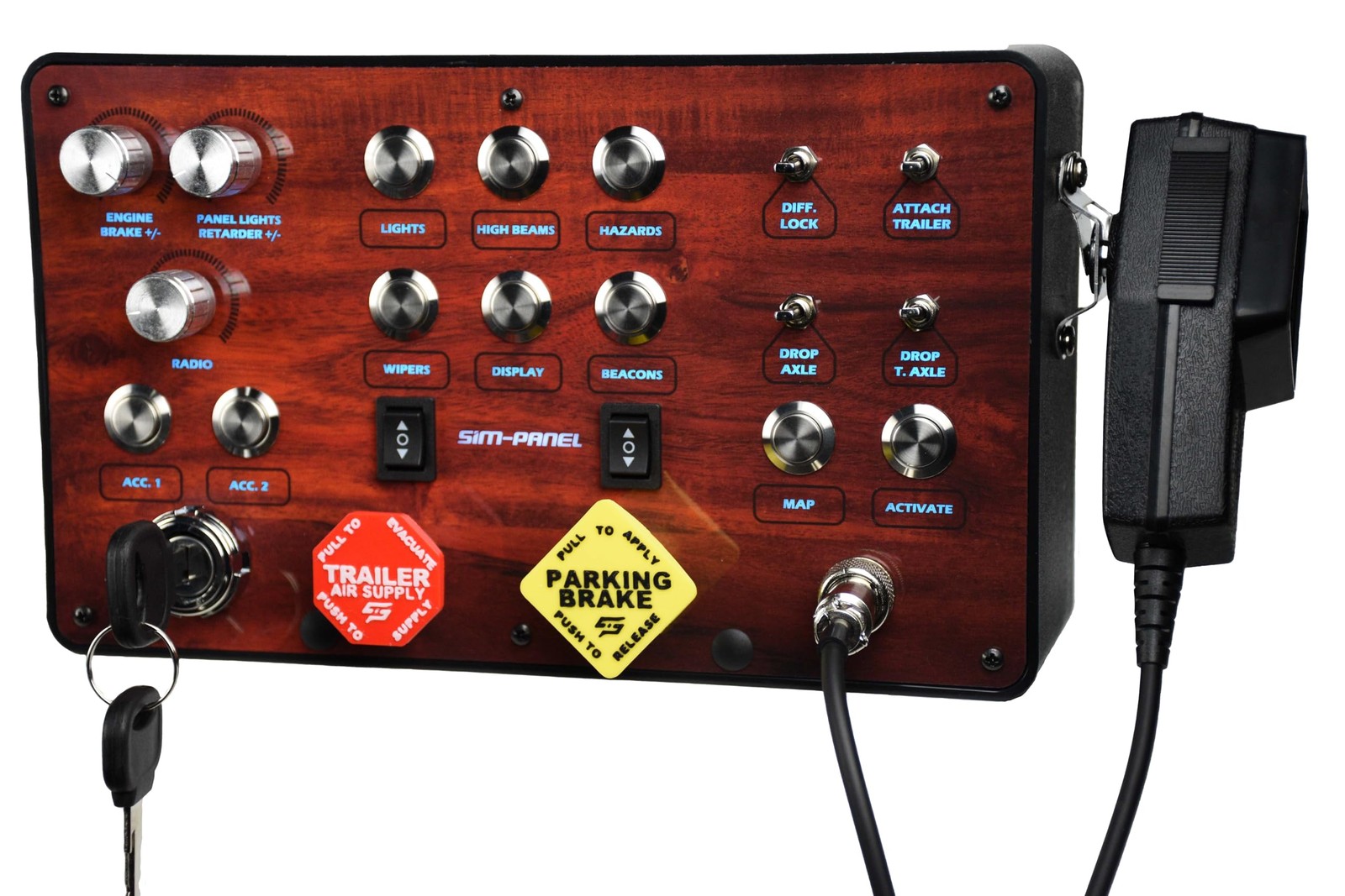 Sim-Panel Classic 2 Button Box for ATS/ETS2 (American Truck Simulator