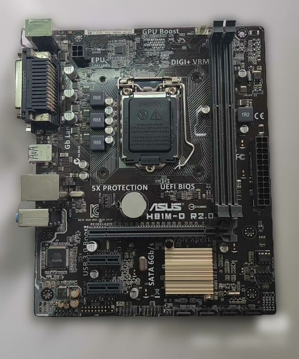 ASUS H81M-D R2.0 / H81M-E R2.0 Intel H81 LGA1150 DDR3 M-ATX VGA Motherboard Bulk