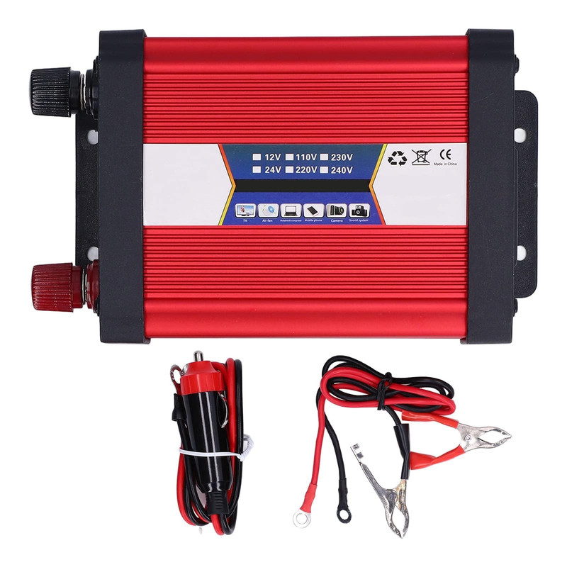 Walfront 1000W Car Power Inverter Modified Sine 12V/24V To 110V/220V Usb